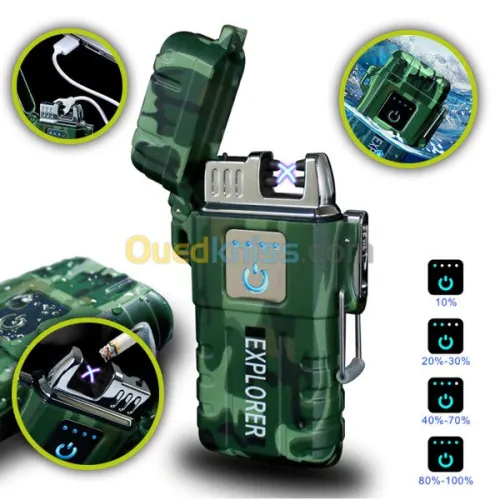 Briquet USB et Etui Cigarette