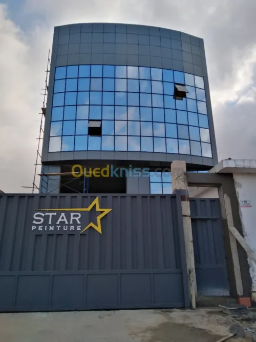 Alucobond et Mur Ridaux