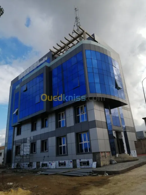 Alucobond et Mur Ridaux