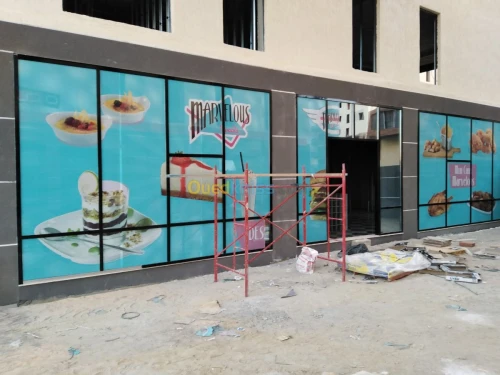 Alucobond et Mur Ridaux