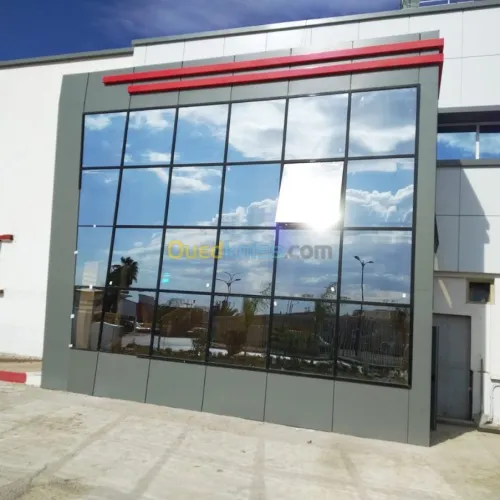 Alucobond et Mur Ridaux