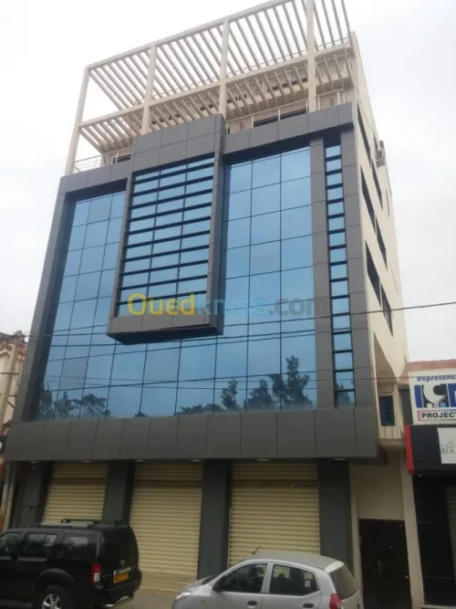 Alucobond et Mur Ridaux