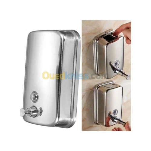 Distributeur De Savon - 500Ml - Silver