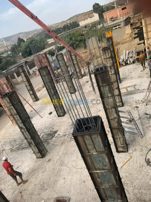 la maçonnerie béton finitions 