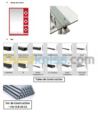 FOURNITURE PRODUIT DE CONSTRUCTION 