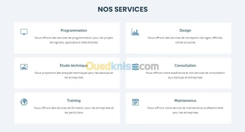 Conception de Site Web