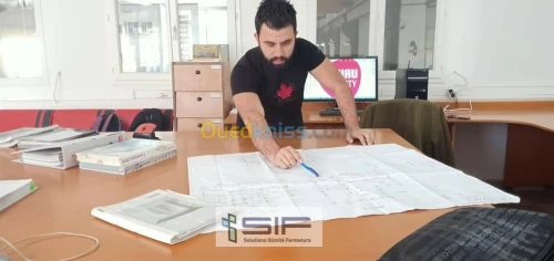 Fournitures de menuiseries PVC et alum