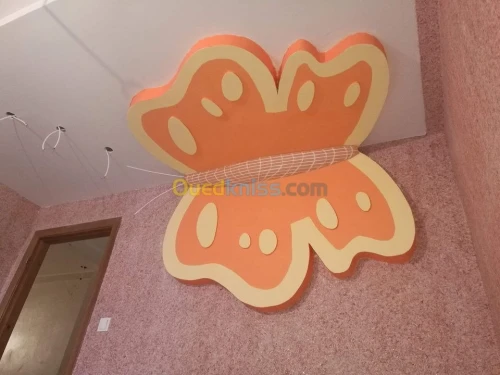 DECORATION PLACO PLATRE ET BOIS 