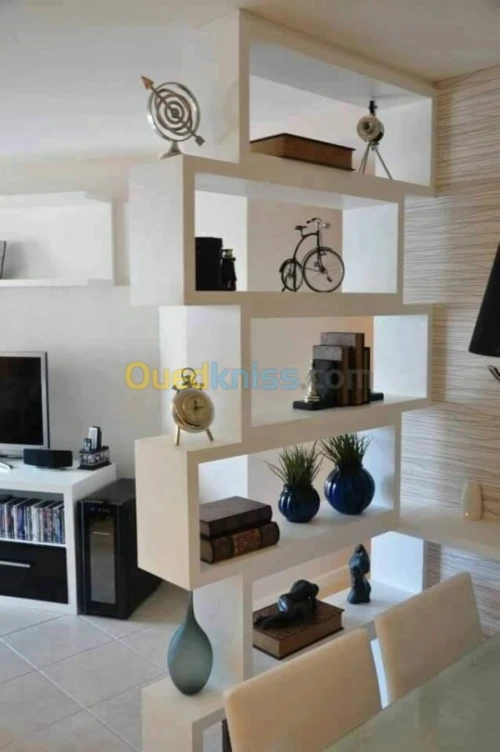 DECORATION PLACO PLATRE ET BOIS 