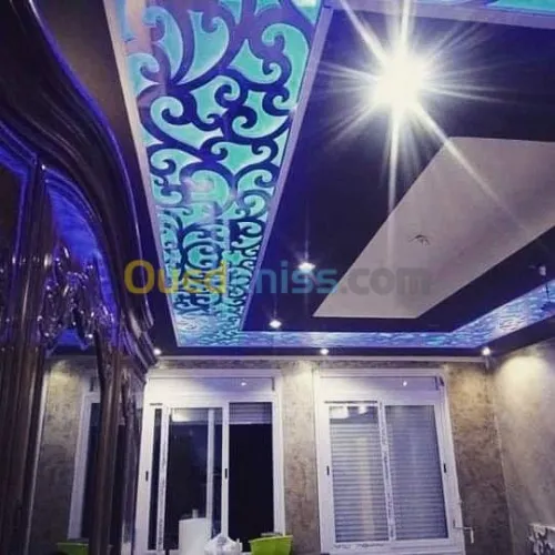 DECORATION PLACO PLATRE ET BOIS 