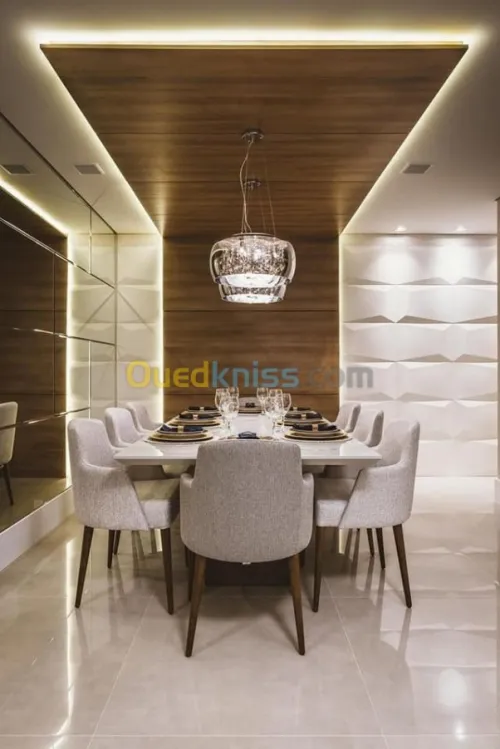 DECORATION PLACO PLATRE ET BOIS 