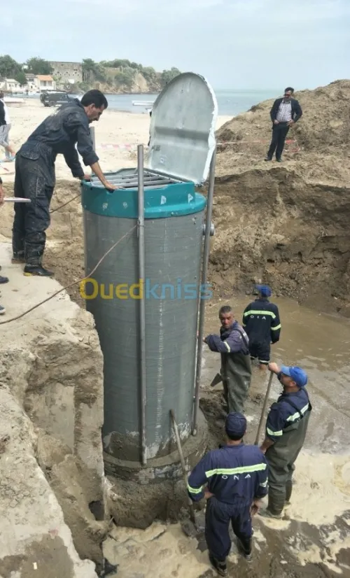 STATION DE RELEVAGE MONOBLOC 