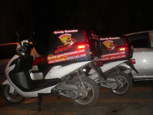 livraison sur scooter