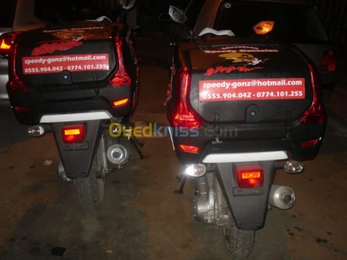 livraison sur scooter