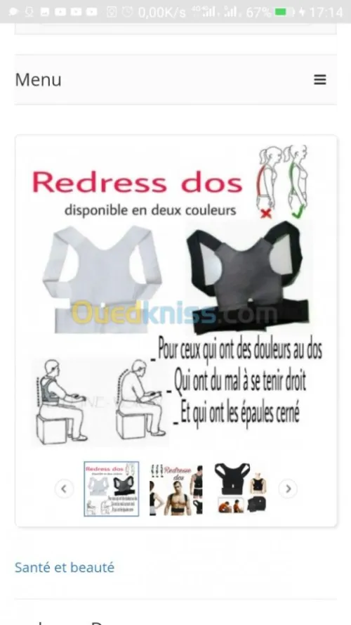 Redresse Dos