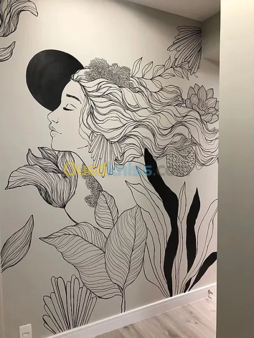 dessin mural _ Décoration peinture