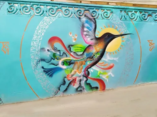 dessin mural _ Décoration peinture