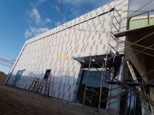 Habillage façade allucoband 