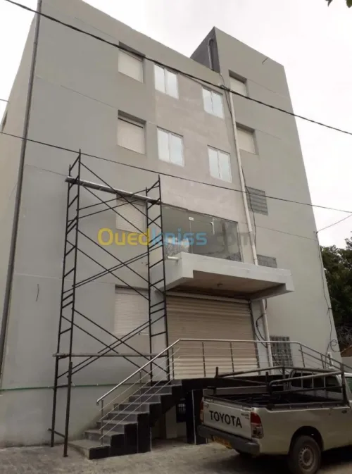 Habillage façade allucoband 