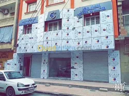 Habillage facade en allucobond+ceramic