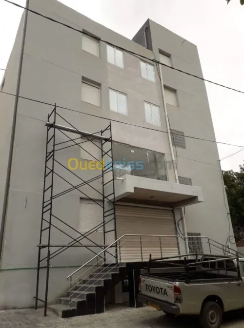 Habillage facade en allucobond+ceramic