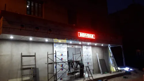 Habillage facade en allucobond+ceramic