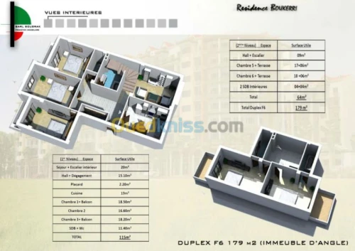 Vente Appartement Boumerdes Boudouaou