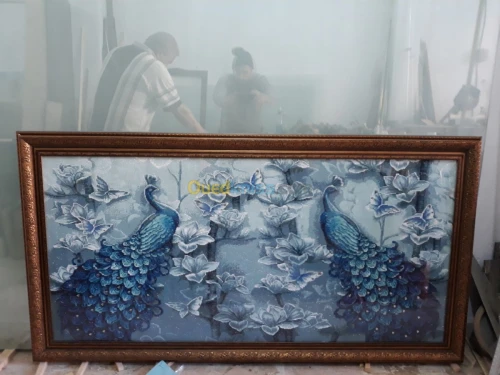 Miroirs Cadre Peinture a l'huile