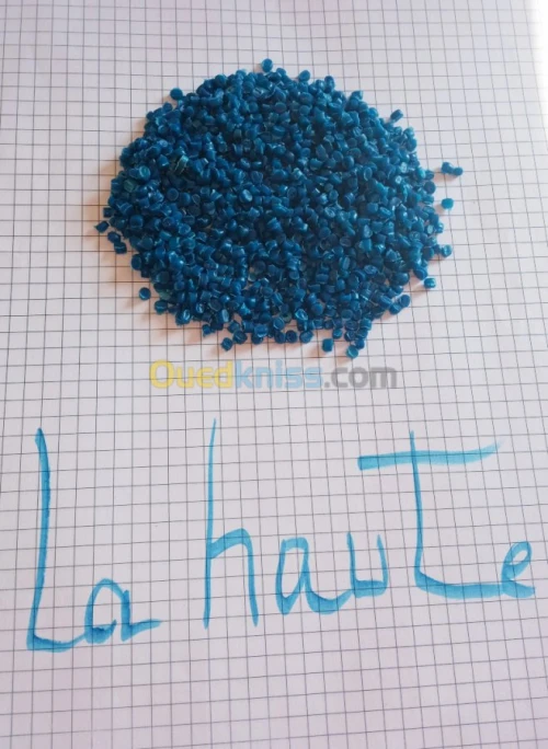 granulés en plastique 