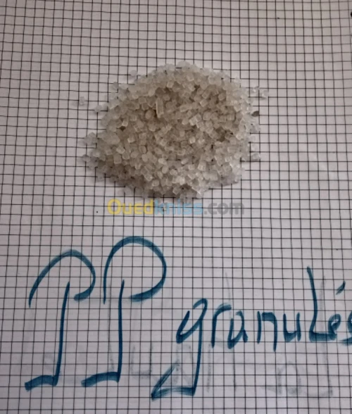 granulés en plastique 