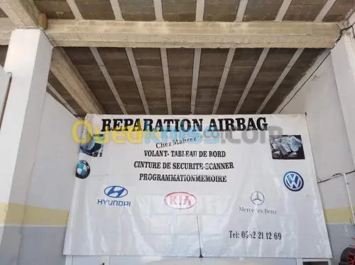 Réparation airbag professionnel 