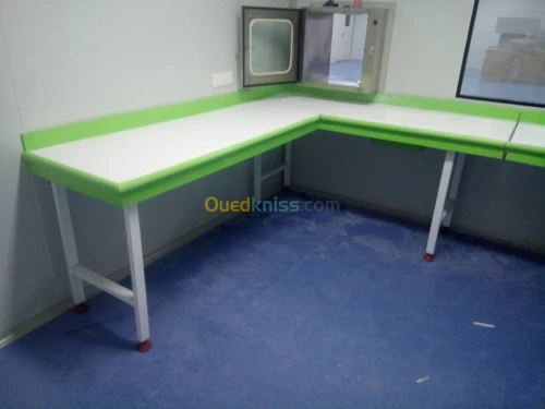 Paillasses de laboratoire