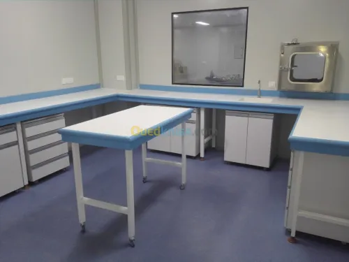 Paillasses de laboratoire
