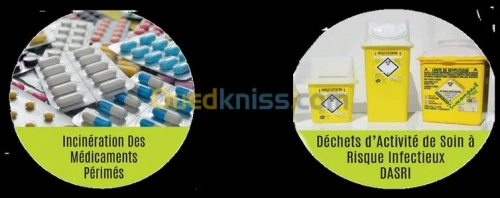 incineration de tout types de dechets 