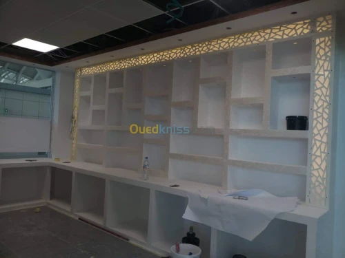 Placo platre et pvc