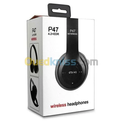 سماعة رأس بلوتوث P47