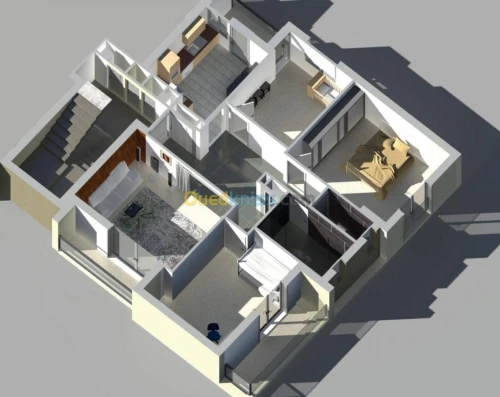 Vente Appartement F1234 Alger Bordj el kiffan