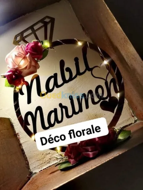 Parure de  Draps et des Dream catcher 