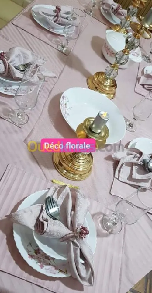 Parure de  Draps et des Dream catcher 
