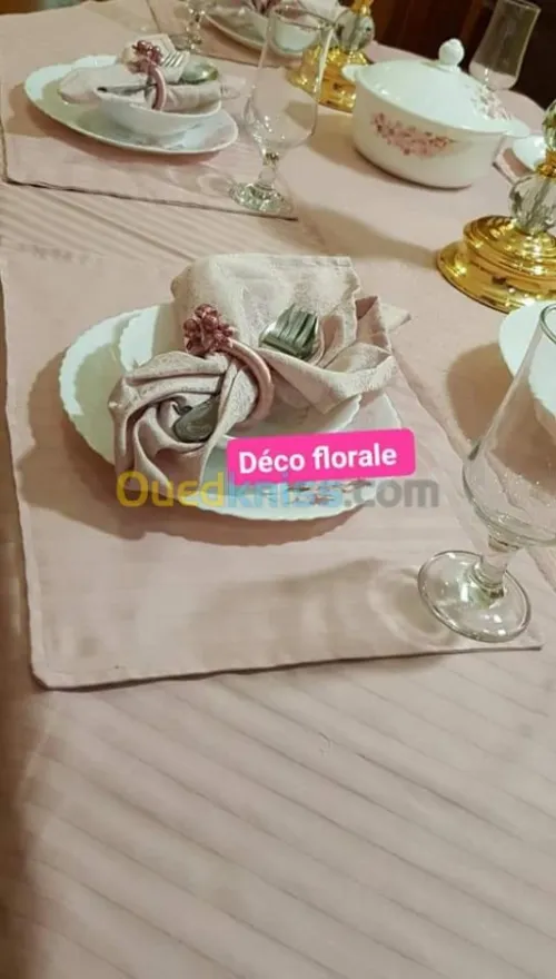 Parure de  Draps et des Dream catcher 