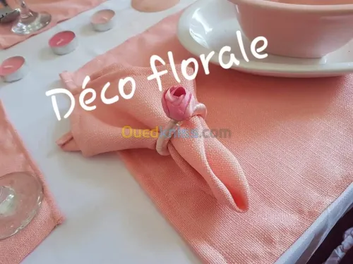 Parure de  Draps et des Dream catcher 