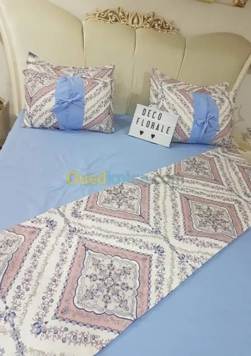 Parure de  Draps et des Dream catcher 