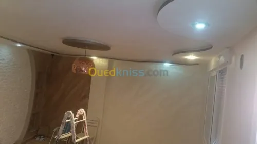Plâtrier et décoration placoplatre 
