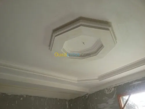 Plâtrier et décoration placoplatre 