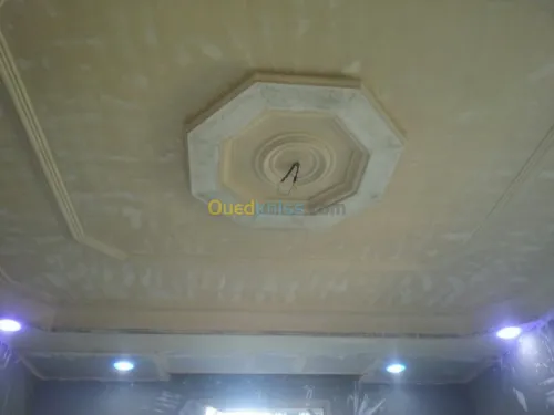 Plâtrier et décoration placoplatre 