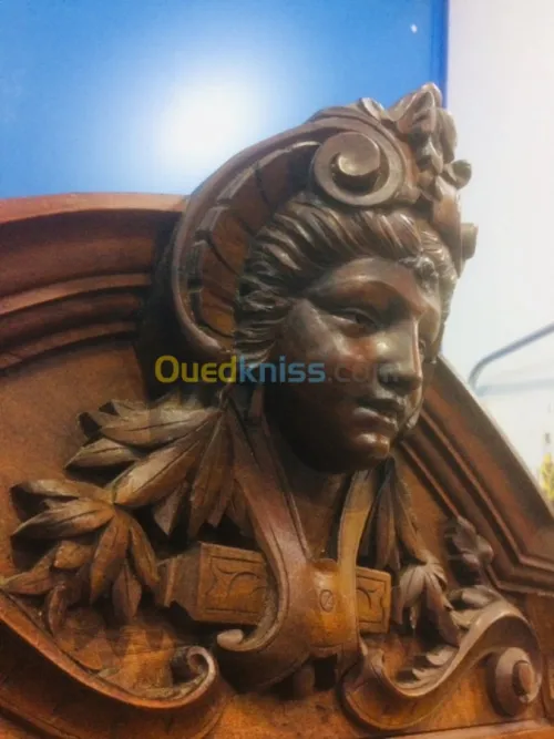 Miroir Style 19eme - glace biseautée  