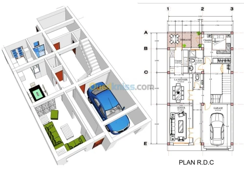 Etude Architecturale/Quantitatif-BIM
