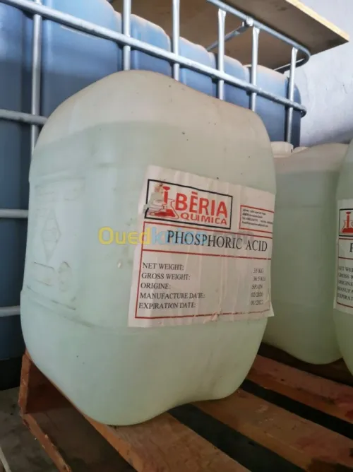 FOURNITURE DE PRODUITS CHIMIQUES EN AL