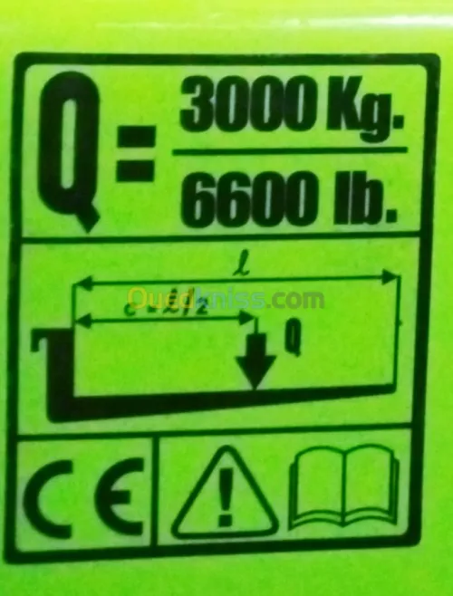   Transpalette manuel pro 3000kg