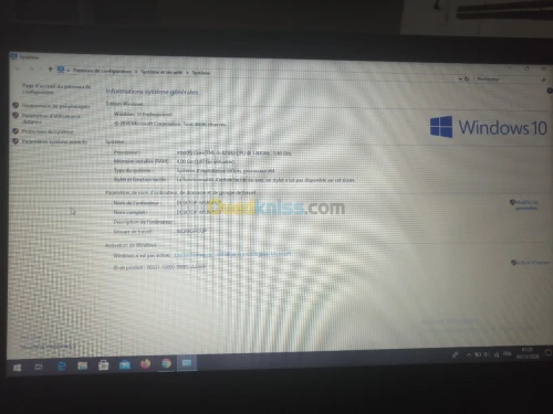 Laptop Lenovo (caba) i5 8gén 